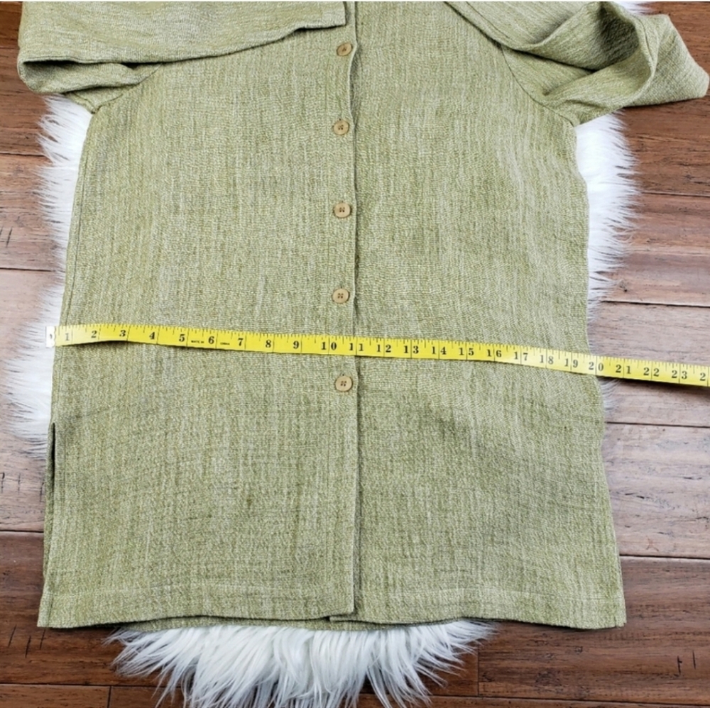 Eileen Fisher button down tunic shirt size PS - Picture 10 of 15
